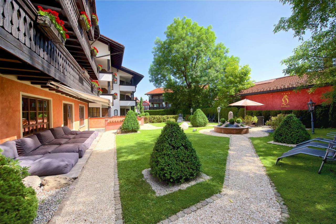 Hotel Hirsch Oberstaufen Exterior foto